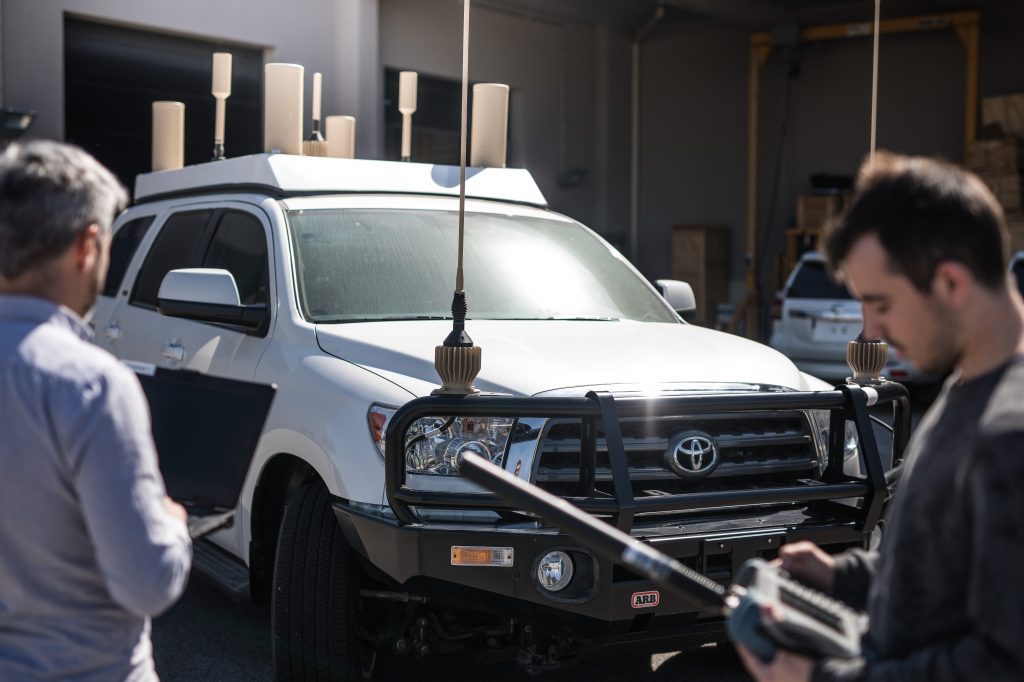 Avantix jamming system integrated in vehicle
