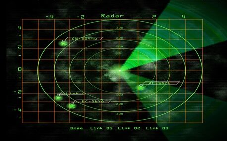 Airport Radar green radar